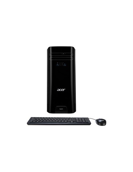 Acer Aspire TC-280 DDR3L-SDRAM A10-7800 Tower AMD A10 8 GB 1000 GB HDD Windows 10 Home PC Nero