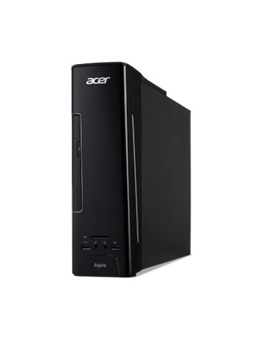 Acer Aspire XC-730 DDR3L-SDRAM J3355 Desktop Intel® Celeron® 4 GB 1000 GB HDD Windows 10 Home PC Nero