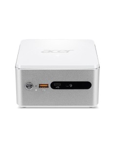 Acer Revo RN76 DDR4-SDRAM 3865U mini PC Intel® Celeron® 4 GB 64 GB SSD Windows 10 Home Argento, Bianco