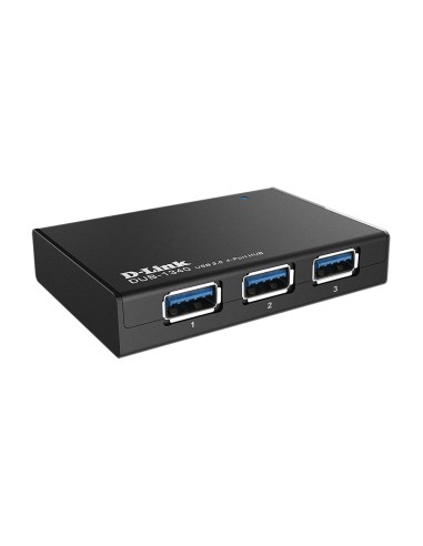 D-Link DUB-1340 hub di interfaccia Nero