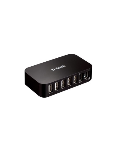 D-Link DUB-H7 USB 2.0 Type-B 480 Mbit s Nero