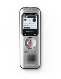 Philips Voice Tracer DVT2050 00 dittafono Flash card Argento