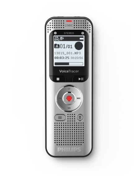 Philips Voice Tracer DVT2050 00 dittafono Flash card Argento