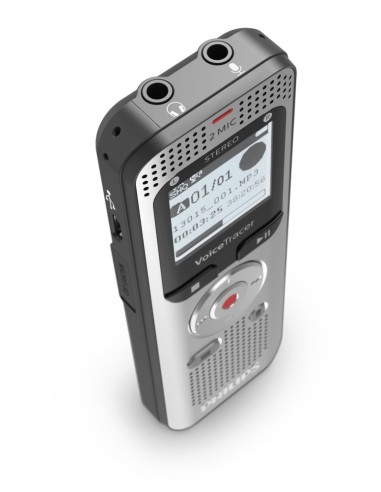 Philips Voice Tracer DVT2050 00 dittafono Flash card Argento