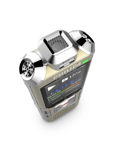 Philips Voice Tracer DVT6500 Flash card Argento