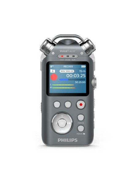 Philips DVT7500 Memoria interna e scheda di memoria Antracite, Cromo