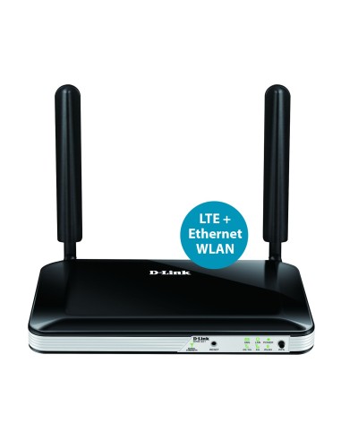 D-Link DWR-921 router wireless Fast Ethernet 3G 4G Nero, Bianco