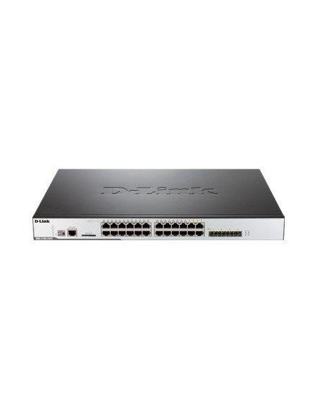 D-Link DWS-3160-24PC switch di rete Gestito L2+ Supporto Power over Ethernet (PoE) 1U