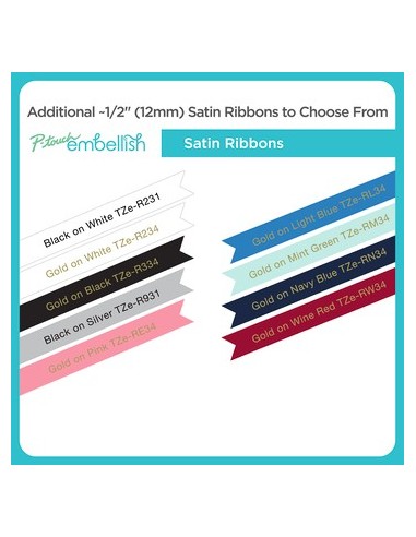 Brother TZE-R234 nastro per etichettatrice Oro su bianco