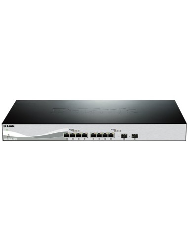 D-Link DXS-1210-10TS switch di rete Gestito L2 L3 10G Ethernet (100 1000 10000) 1U Nero, Argento