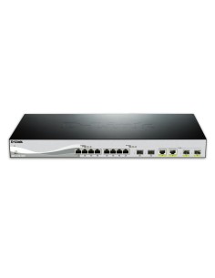 D-Link DXS-1210-12TC switch di rete Gestito L2 10G Ethernet (100 1000 10000) 1U Nero, Argento 2