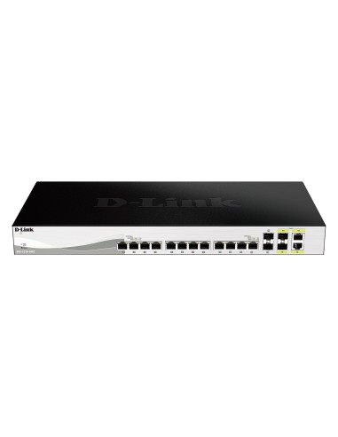 D-Link DXS-1210-16TC switch di rete Gestito L2 10G Ethernet (100 1000 10000) Nero