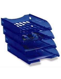 Fellowes E040BLN vassoio da scrivania Plastica Blu