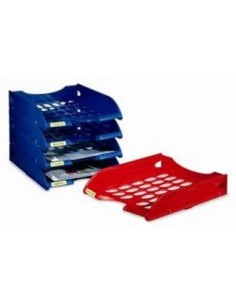 Fellowes E040ROS vassoio da scrivania Plastica Rosso