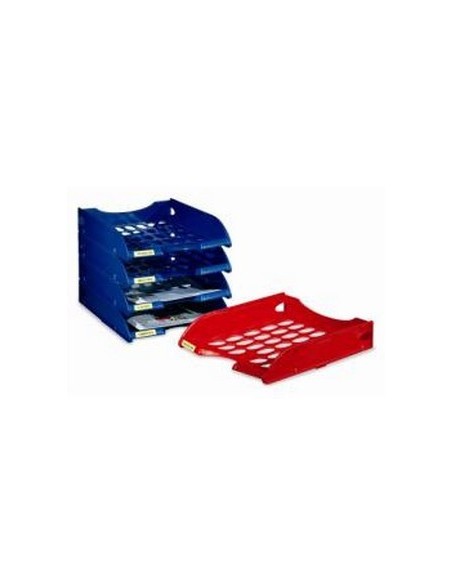 Fellowes E040ROS vassoio da scrivania Plastica Rosso