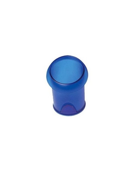 Fellowes Leonardi portapenne Plastica Blu, Trasparente