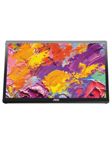 AOC 59 Series E1759FWU LED display 43,2 cm (17") 1600 x 900 Pixel Nero
