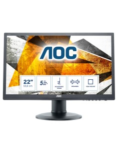 AOC 60 Series E2260PQ BK Monitor PC 55,9 cm (22") 1680 x 1050 Pixel WSXGA+ LED Nero