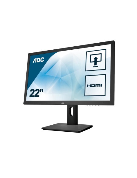 AOC 75 Series E2275PWJ Monitor PC 54,6 cm (21.5") 1920 x 1080 Pixel Full HD LED Nero