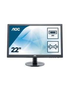 AOC 75 Series E2275SWJ Monitor PC 54,6 cm (21.5") 1920 x 1080 Pixel Full HD LED Nero