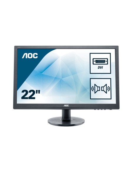 AOC 75 Series E2275SWJ Monitor PC 54,6 cm (21.5") 1920 x 1080 Pixel Full HD LED Nero