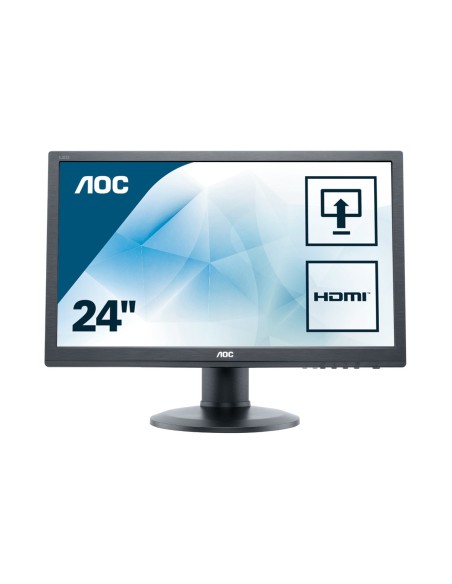 AOC 60 Series E2460PHU Monitor PC 61 cm (24") 1920 x 1080 Pixel Full HD LCD Nero