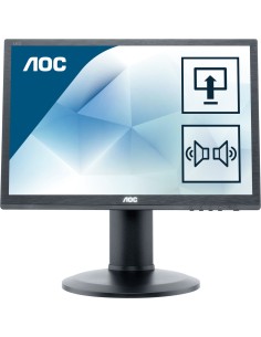 AOC 60 Series E2460PQ BK Monitor PC 61 cm (24") 1920 x 1080 Pixel Full HD LED Nero