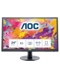 AOC 60 Series E2460SH Monitor PC 61 cm (24") 1920 x 1080 Pixel Full HD LCD Nero