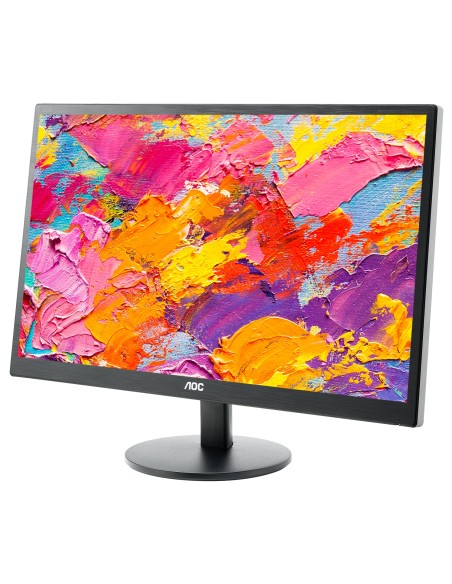 AOC 70 Series E2470SWHE LED display 61 cm (24") 1920 x 1080 Pixel Full HD LCD Nero