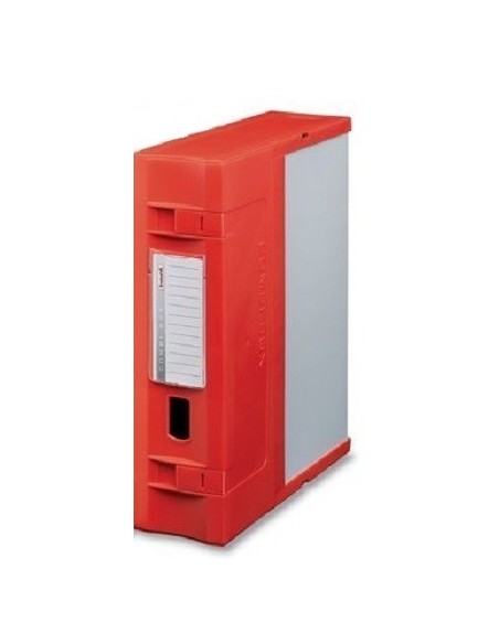 Fellowes Combi Box E600 scatola per la conservazione di documenti Rosso