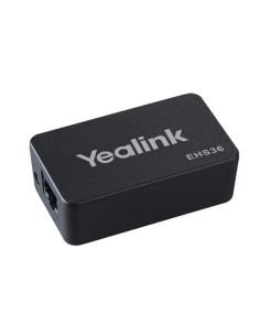 Yealink EHS36 adattatore per inversione del genere dei cavi RJ12, RJ9 RJ45, 3.5mm Nero