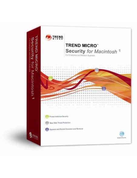 Trend Micro Security for Mac, STD, 51-100u, 1Y, CUP 1 anno i