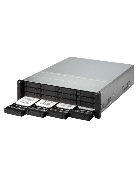 QNAP EJ1600 v2 array di dischi Nero