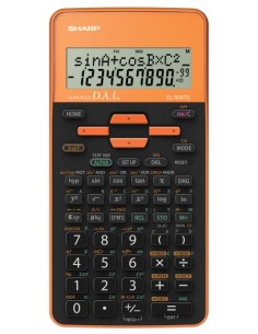 Sharp EL-509TS calcolatrice Tasca Calcolatrice scientifica Nero, Arancione