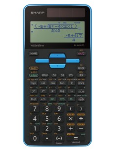 Sharp SH-ELW531TG calcolatrice Tasca Calcolatrice con display Nero, Blu