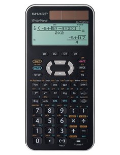Sharp EL-W531XGB-SL calcolatrice Tasca Calcolatrice scientifica Nero, Argento
