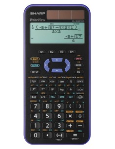 Sharp EL-W531XGB-VL calcolatrice Tasca Calcolatrice scientifica Nero, Viola