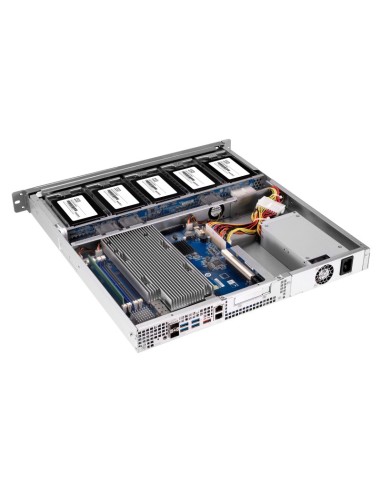 QNAP TS-977XU NAS Rack (1U) Collegamento ethernet LAN Nero 1200