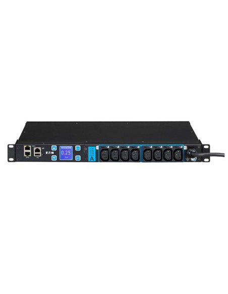 Eaton EMAH28 unità di distribuzione dell'energia (PDU) 8 presa(e) AC 1U Nero