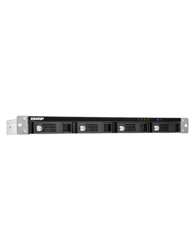 QNAP TR-004U array di dischi Nero, Grigio