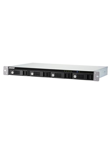QNAP TR-004U array di dischi Nero, Grigio