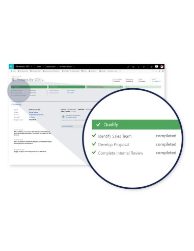 Microsoft Dynamics 365 For Sales, Sngl, Software Assurance Pack, OLV, 1 License, Level C, UsrCAL Client Access License (CAL) 1