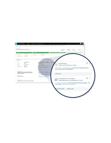 Microsoft Dynamics 365 For Sales, Sngl, Software Assurance Pack, OLV, 1 License, Level C, UsrCAL Client Access License (CAL) 1