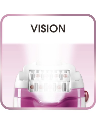 Rowenta Silence Soft EP5660 Epilatore, 24 pinzette, Rosa e Bianco