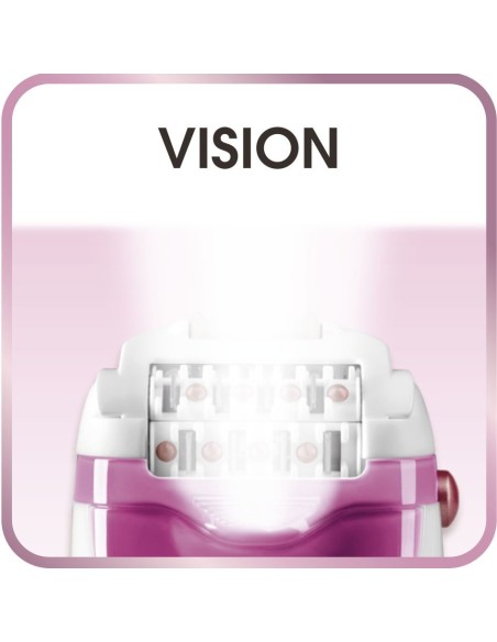 Rowenta Silence Soft EP5660 Epilatore, 24 pinzette, Rosa e Bianco