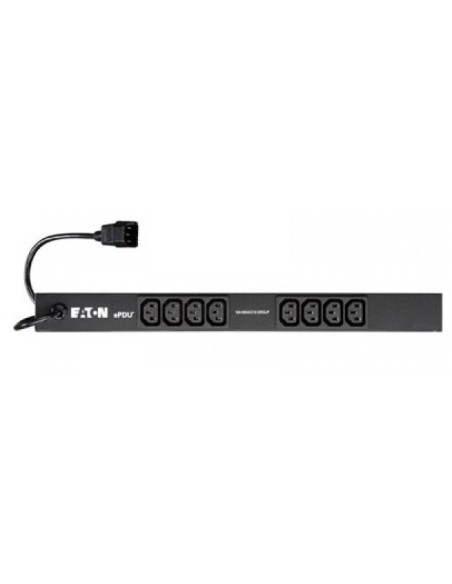 Eaton EPBZ01 unità di distribuzione dell'energia (PDU) 8 presa(e) AC 0U Nero