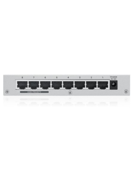 Zyxel ES-108A V3 Non gestito Fast Ethernet (10 100) Metallico