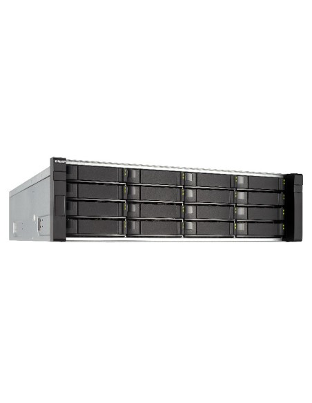 QNAP ES1640dc NAS Armadio (3U) Collegamento ethernet LAN Nero E5-2420V2