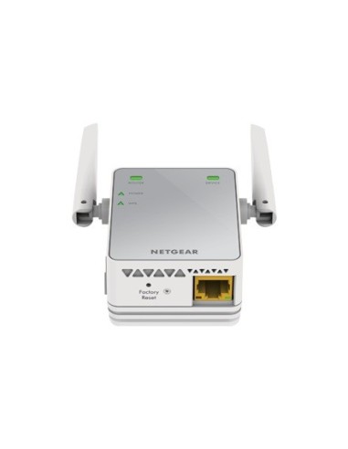 Netgear EX2700-100PES moltiplicatore di rete Ripetitore di rete Bianco