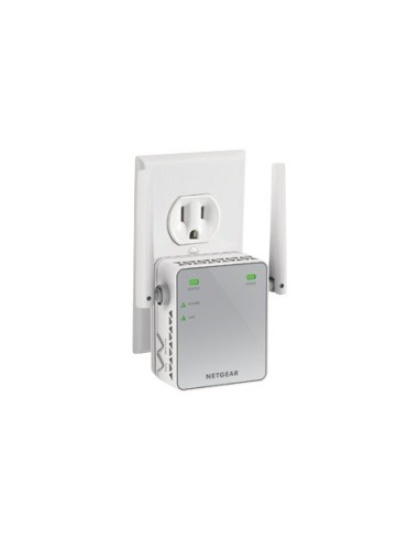 Netgear EX2700-100PES moltiplicatore di rete Ripetitore di rete Bianco